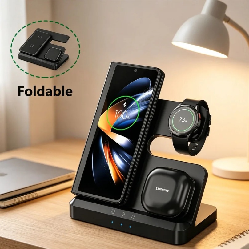 Phone Cooling Fan - Pengisi Daya Nirkabel Cepat 3 in