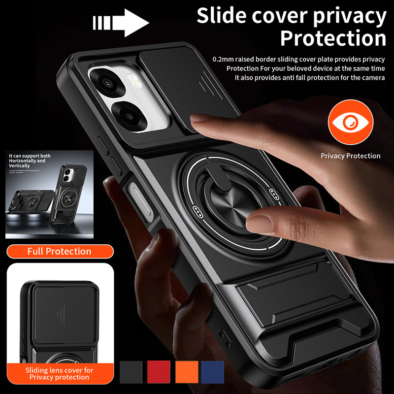 Phone Accessories Ring - Casing Ponsel Armor untuk Oppo A6x