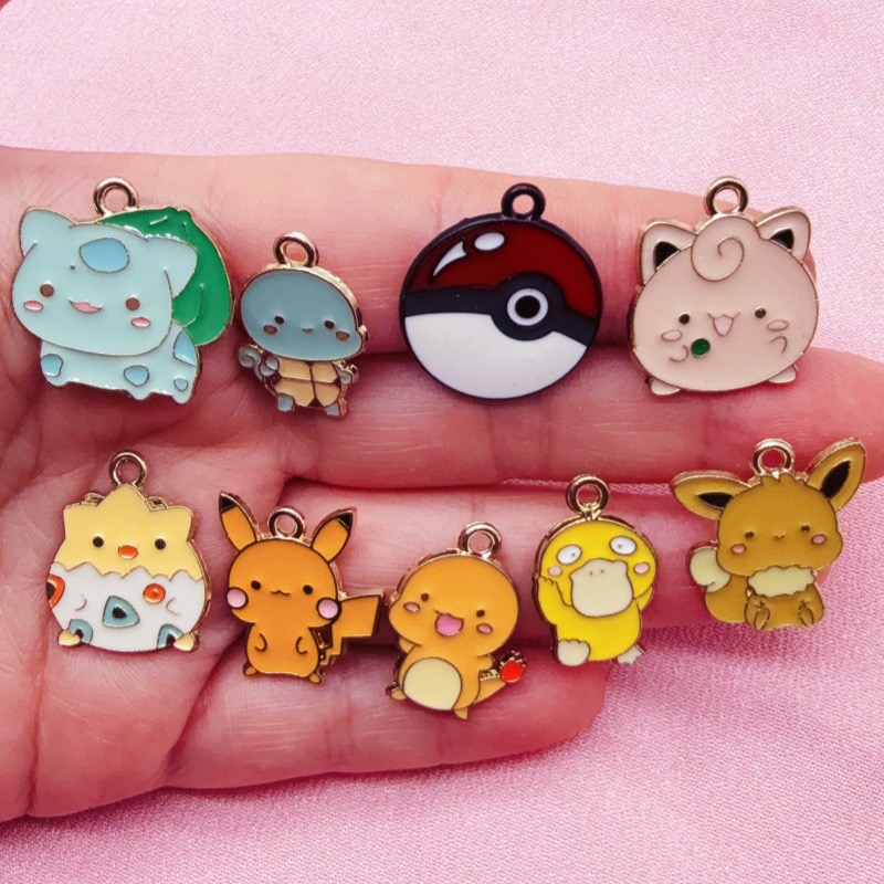 Phone Accessories Jewelry - 10pcs Aksesoris Perhiasan Kartun Drip Oil