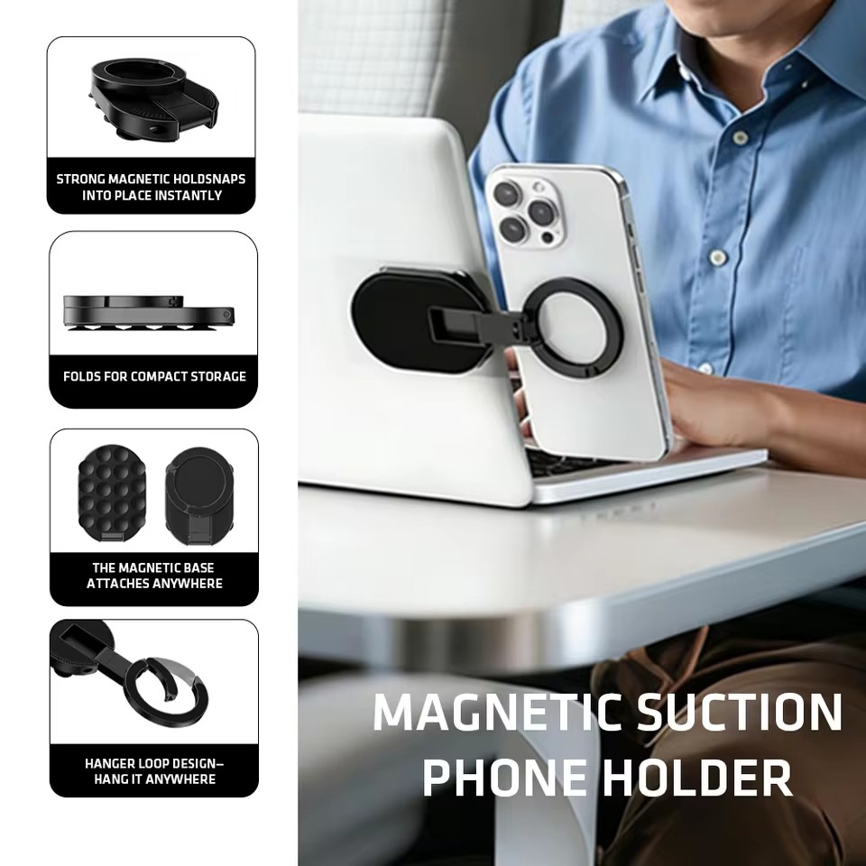 Phone Accessories Stand - MA39 Penyangga Ponsel Lipat Magnetik Universal