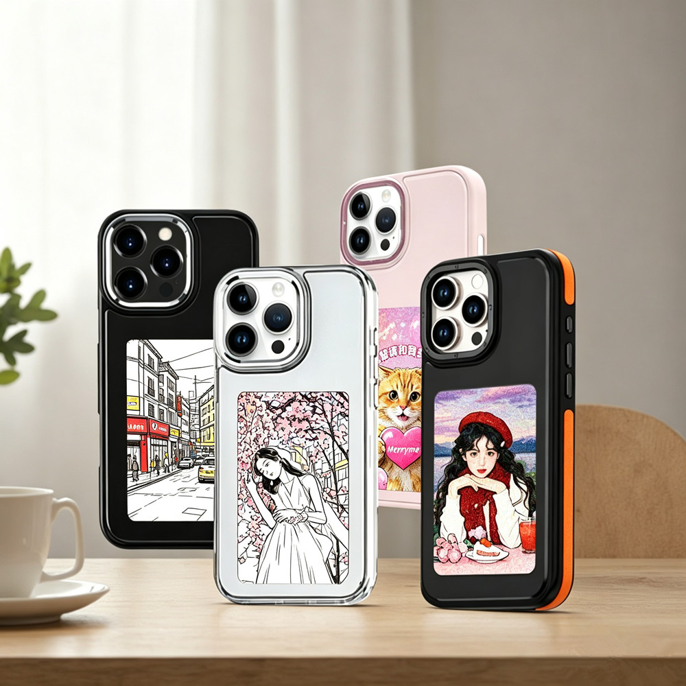 Phone Accessories Display - Casing Ponsel Layar Tinta NFC Aermy