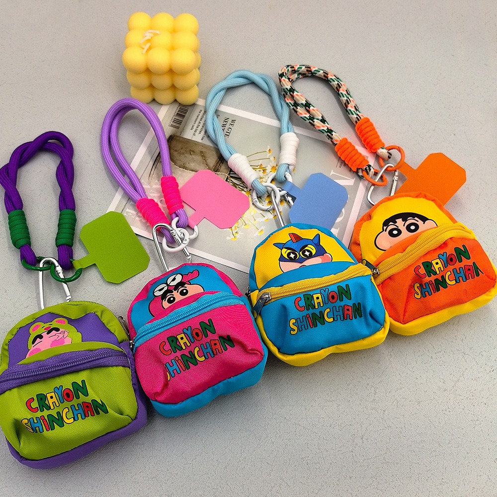 Phone Accessories For Kids - Figur Anime Crayon Shin Chan, Tali