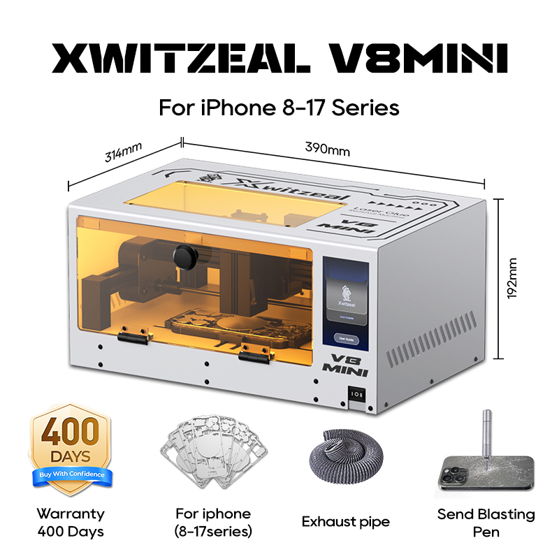 Phone Accessories Repair - Xwitzeal ® Mesin Penghilang Lem Laser