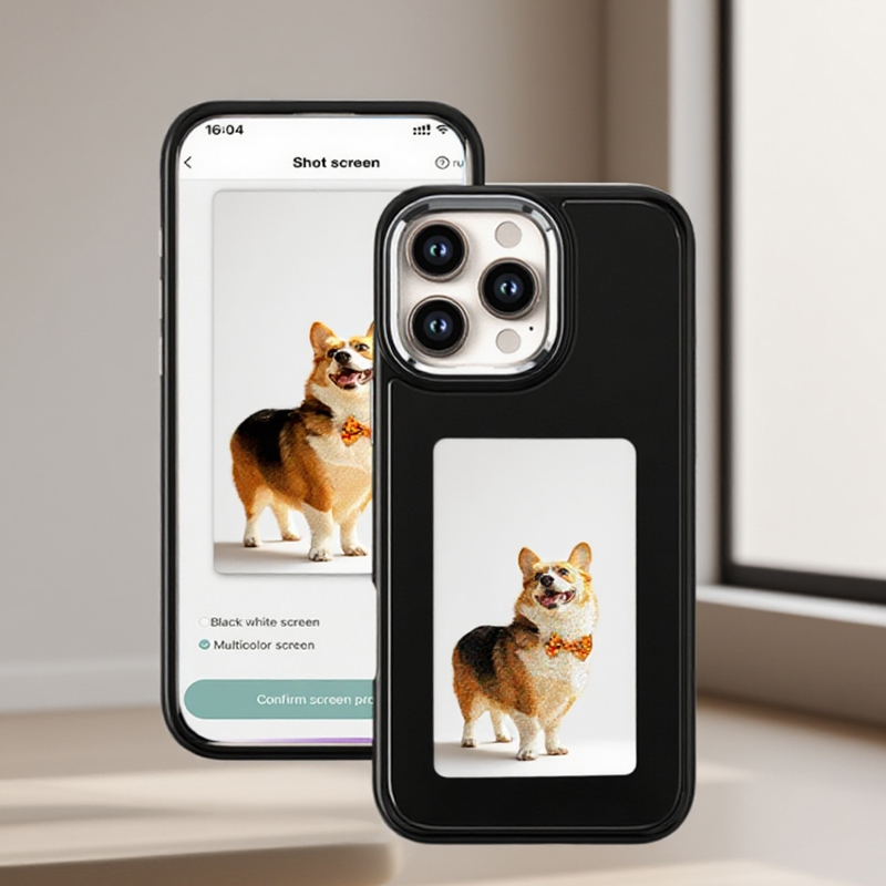 Phone Accessories Display - Casing HP Layar E-Ink DIY NFC