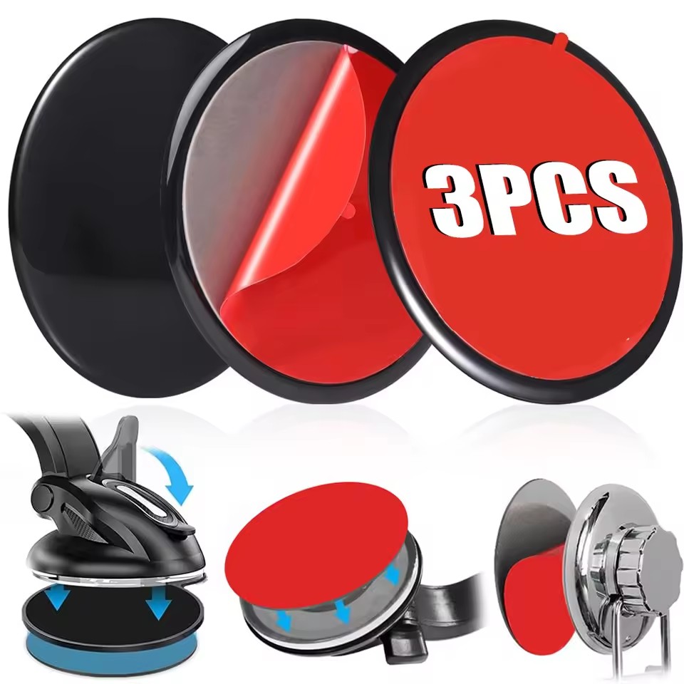 Quirky Phone Accessories - Set Perekat Universal untuk Dudukan Mobil,