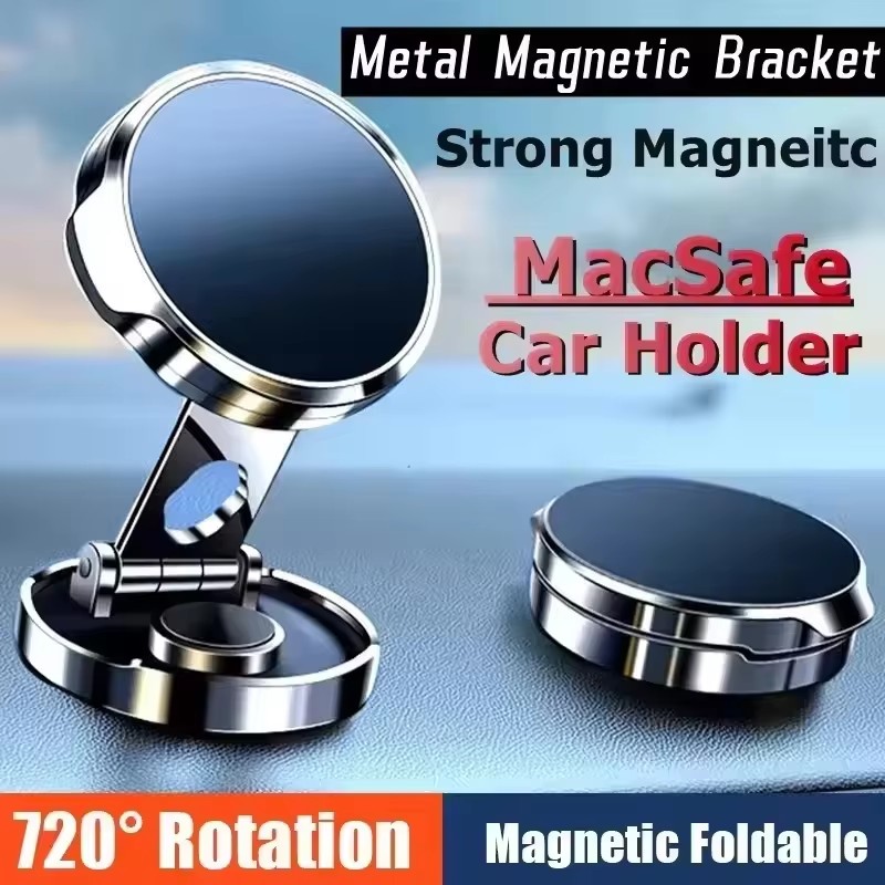 Phone Accessories Stand - Penyangga Ponsel Magnetik Lipat Bulat untuk