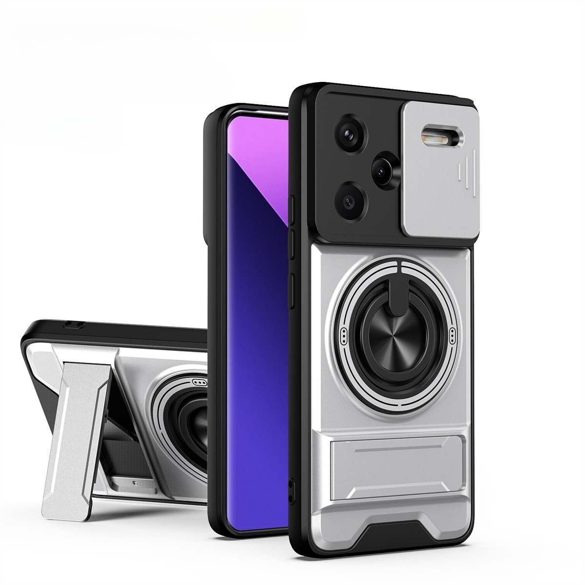 Phone Accessories Ring - Casing Ponsel Lensa Geser untuk Xiaomi