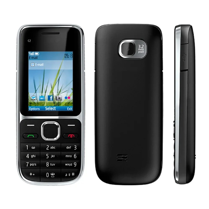 Phone Accessories Display - Ponsel Nokia C2-01 yang telah diperbarui,