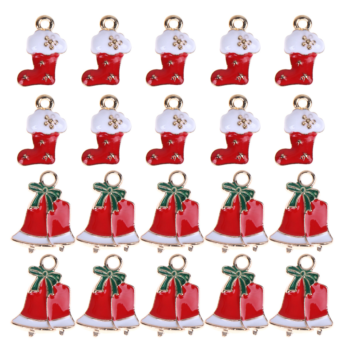 Phone Accessories Jewelry - 20 buah hiasan lonceng berbentuk sepatu