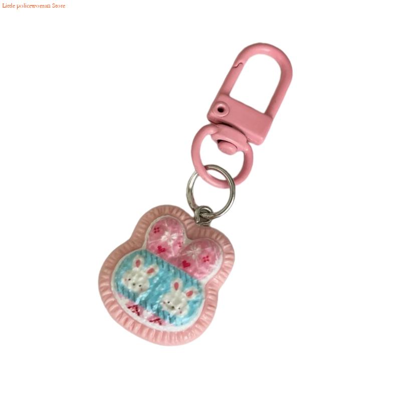 Phone Accessories For Teen Girls - F92D Gantungan Kunci Hewan Plastik Elegan