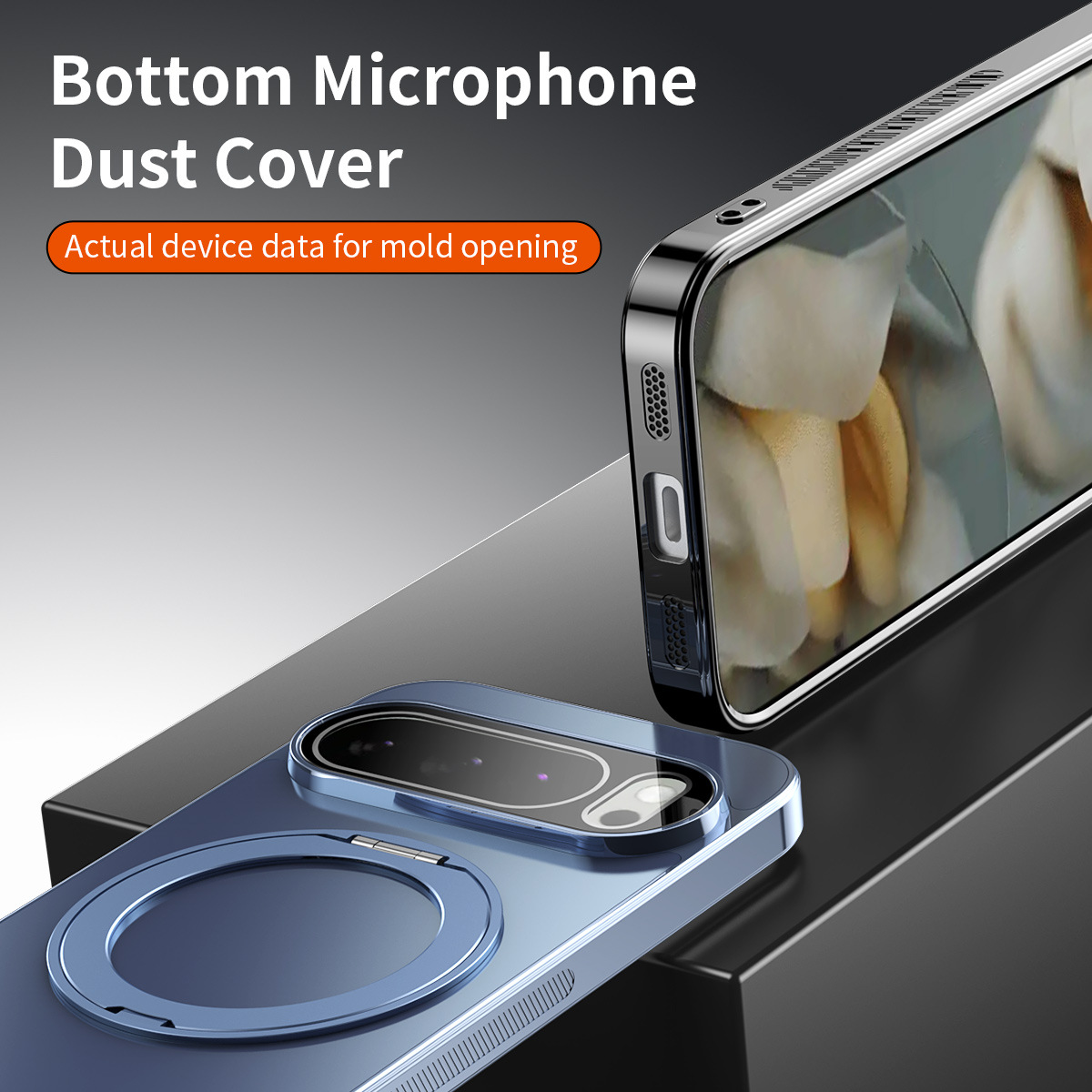 360 °   Casing Ponsel Magnetik - Phone Accessories Stand ulasan dan harga