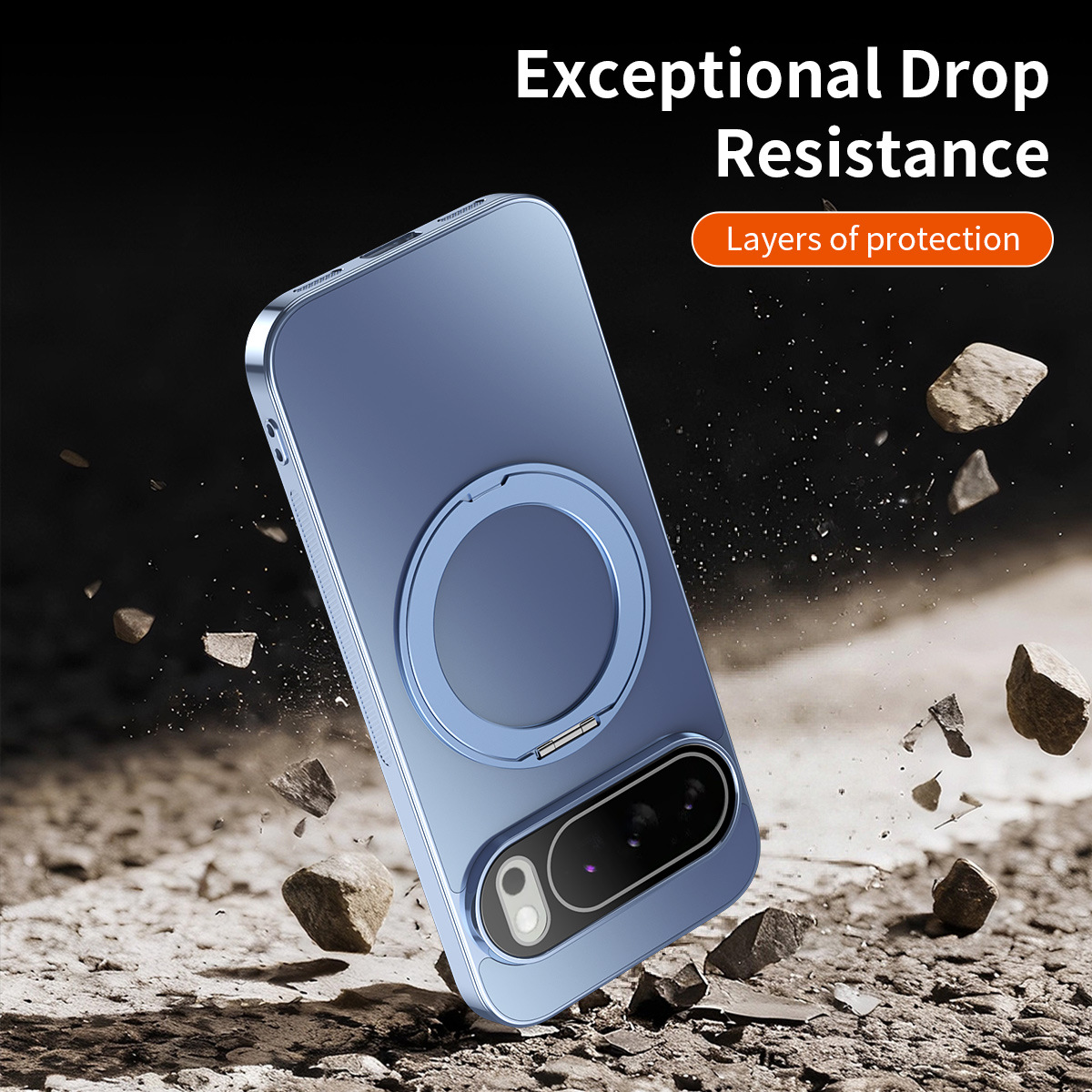 360 °   Casing Ponsel Magnetik - Phone Accessories Stand ulasan dan harga