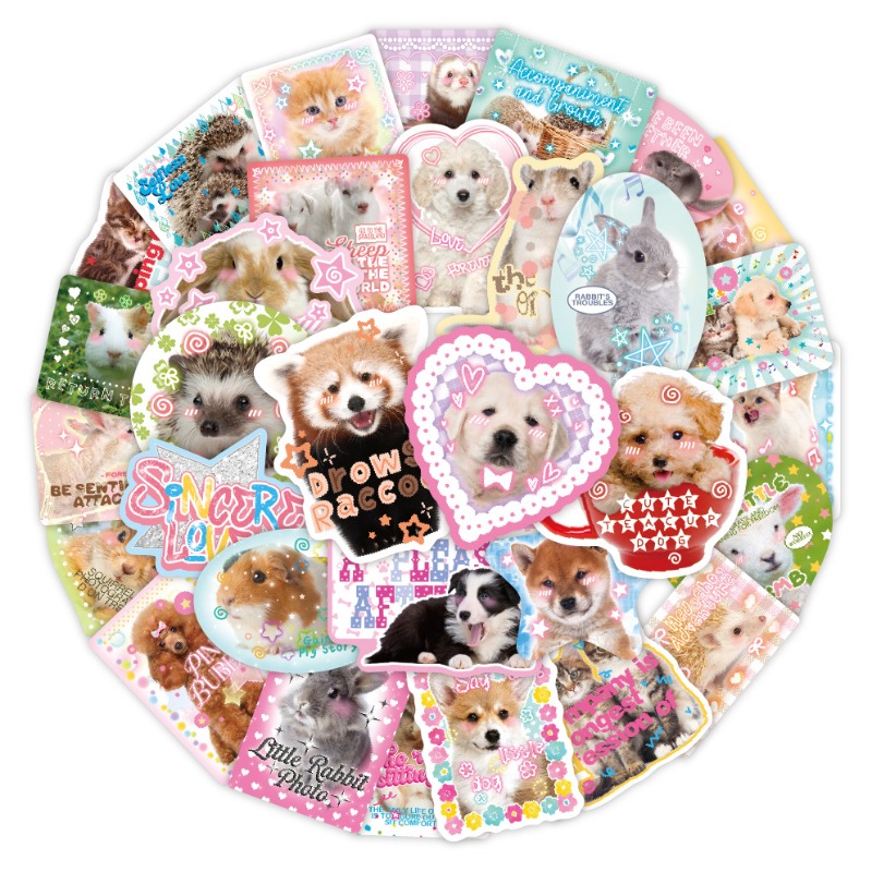 50 buah/set stiker jurnal buku - Phone Accessories For Kids ulasan dan harga