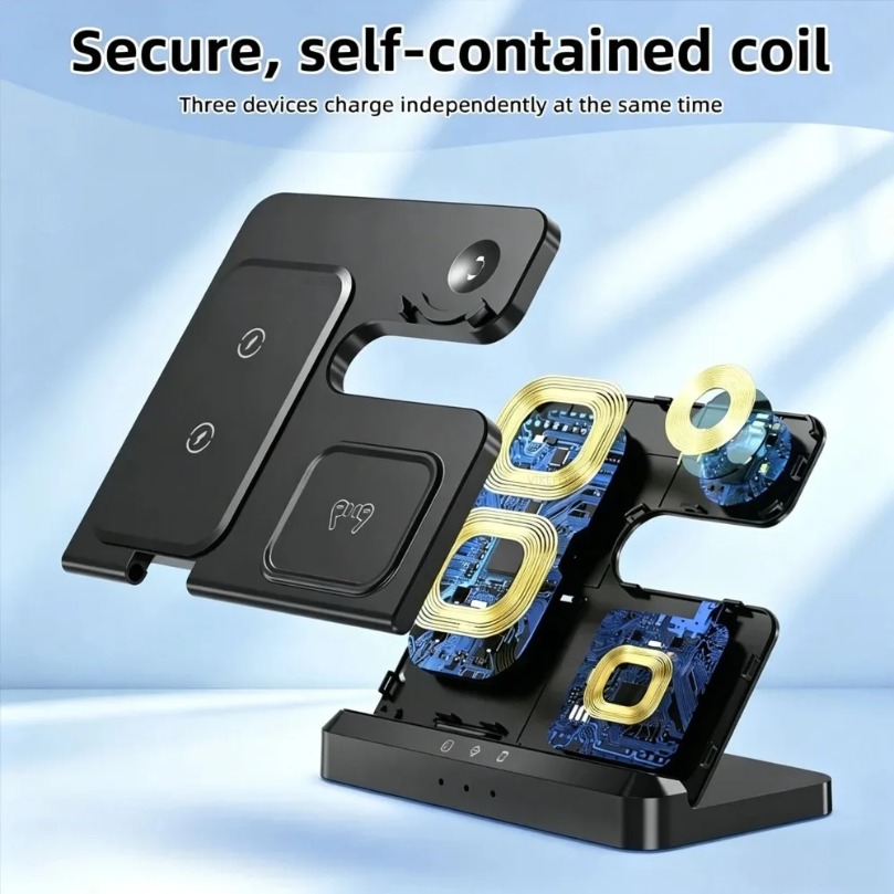 Pengisi Daya Nirkabel Cepat 3  - Phone Cooling Fan ulasan dan harga