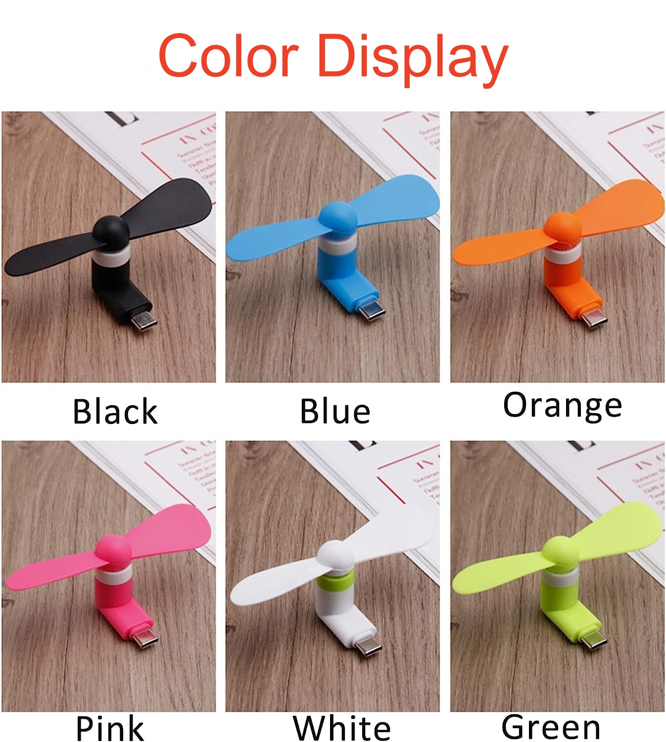 4/2/1Pcs Kipas Mini Portabel T - Phone Cooling Fan ulasan dan harga
