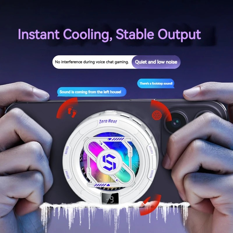 Pendingin Ponsel Bergaya 15W,  - Phone Cooling Fan ulasan dan harga