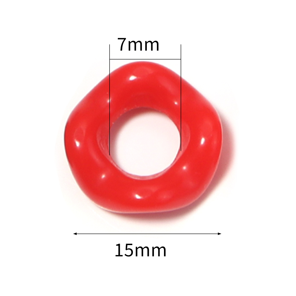 100pcs/lot Manik-manik Akrilik - Phone Accessories Beads ulasan dan harga