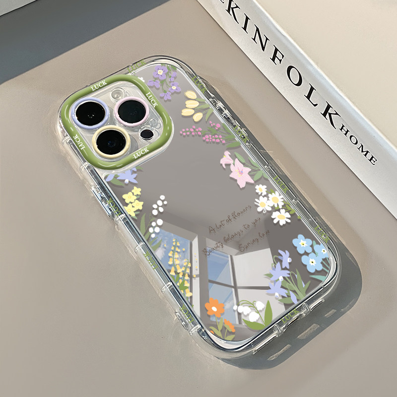Casing Ponsel Cermin Bantalan  - Phone Accessories For Girls ulasan dan harga