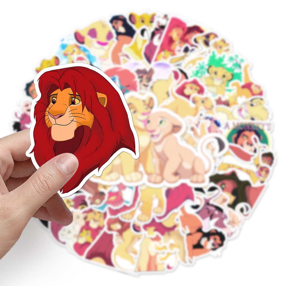 50 Buah Stiker Film The Lion K - Phone Accessories For Kids ulasan dan harga