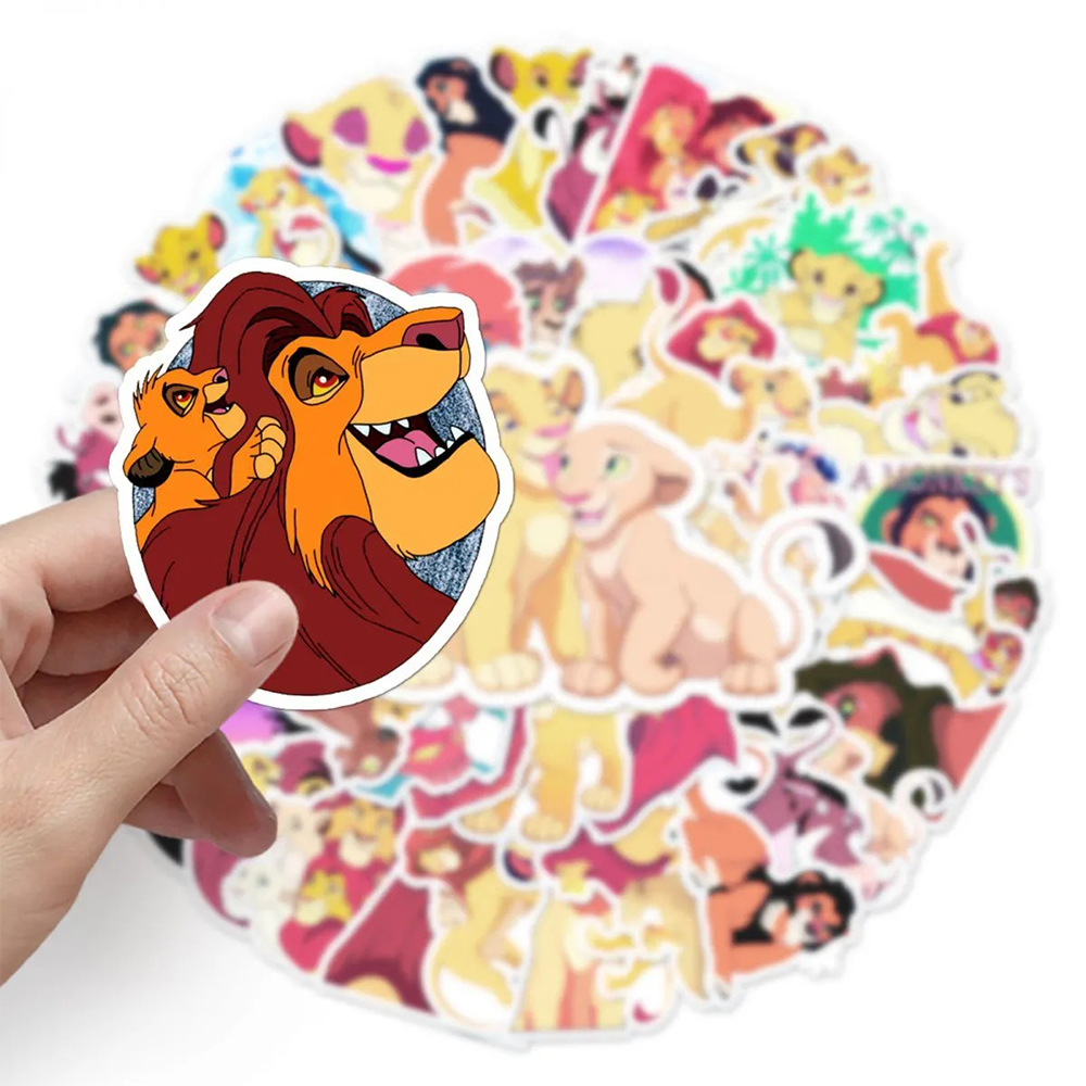 50 Buah Stiker Film The Lion K - Phone Accessories For Kids ulasan dan harga