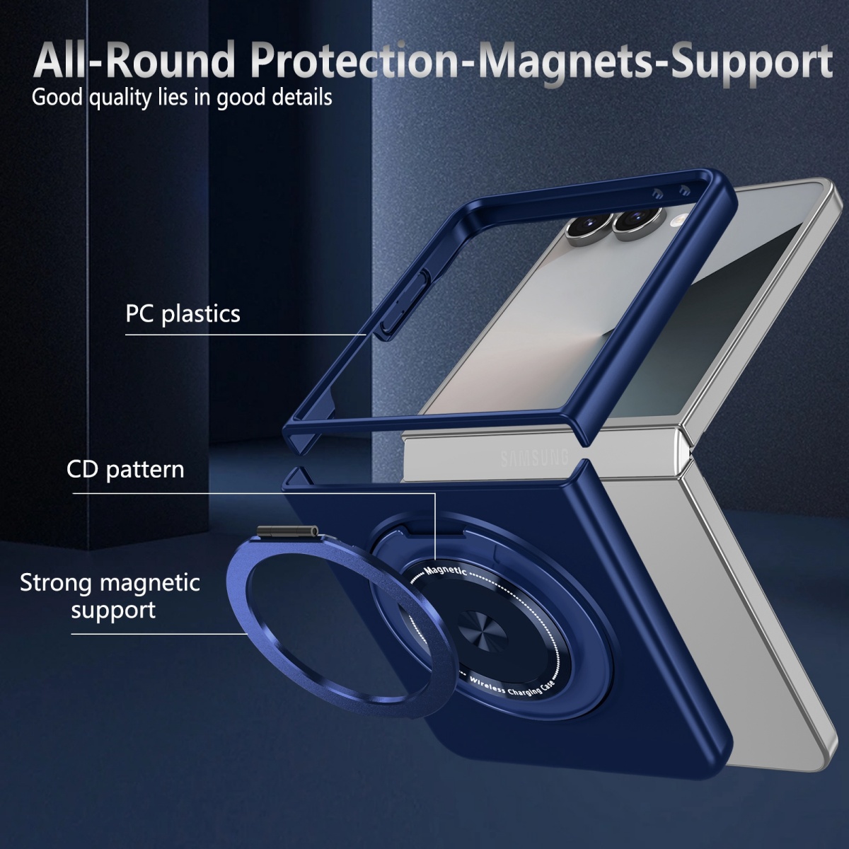 Casing Ponsel Tempat Cincin Pu - Phone Accessories Ring ulasan dan harga