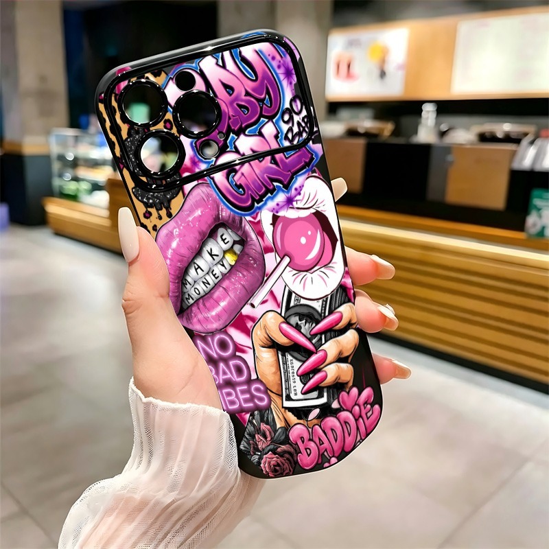 Casing Ponsel Motif Grafiti Bi - Phone Accessories For Girls ulasan dan harga