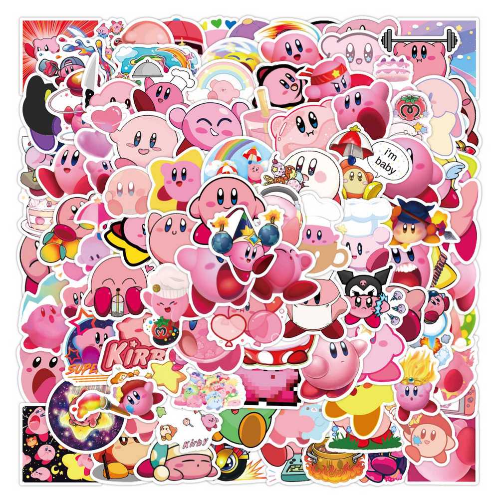 100 Buah Stiker Permainan Kart - Phone Accessories For Kids ulasan dan harga