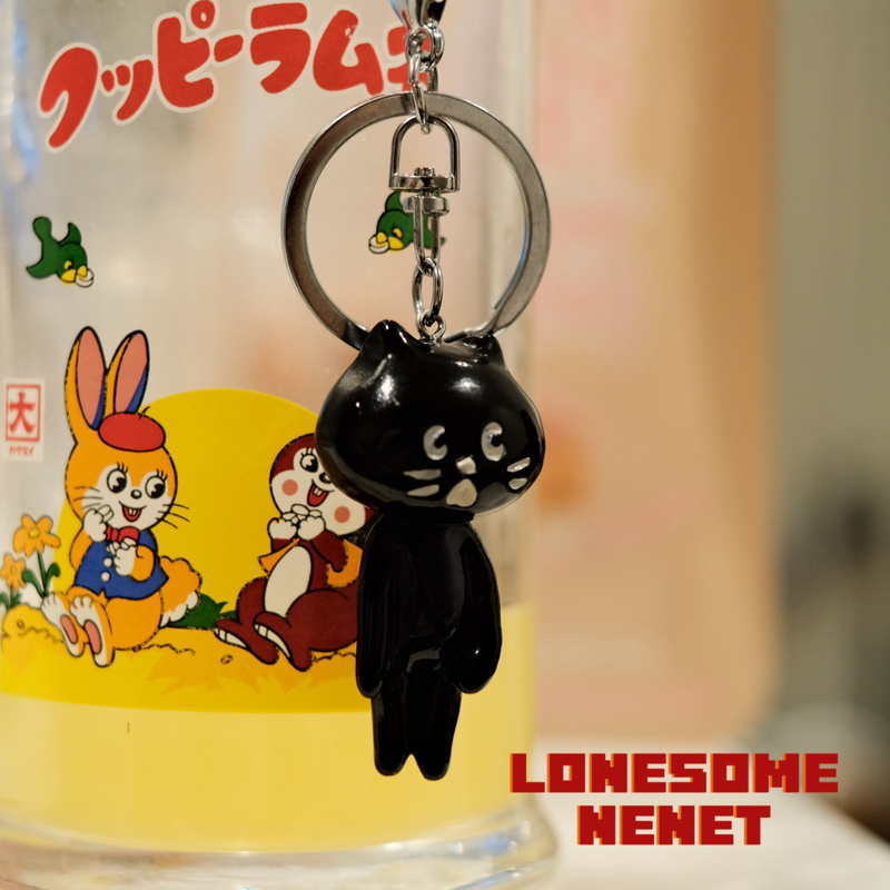 Gantungan Kunci Kucing Hitam L - Phone Accessories For Kids ulasan dan harga