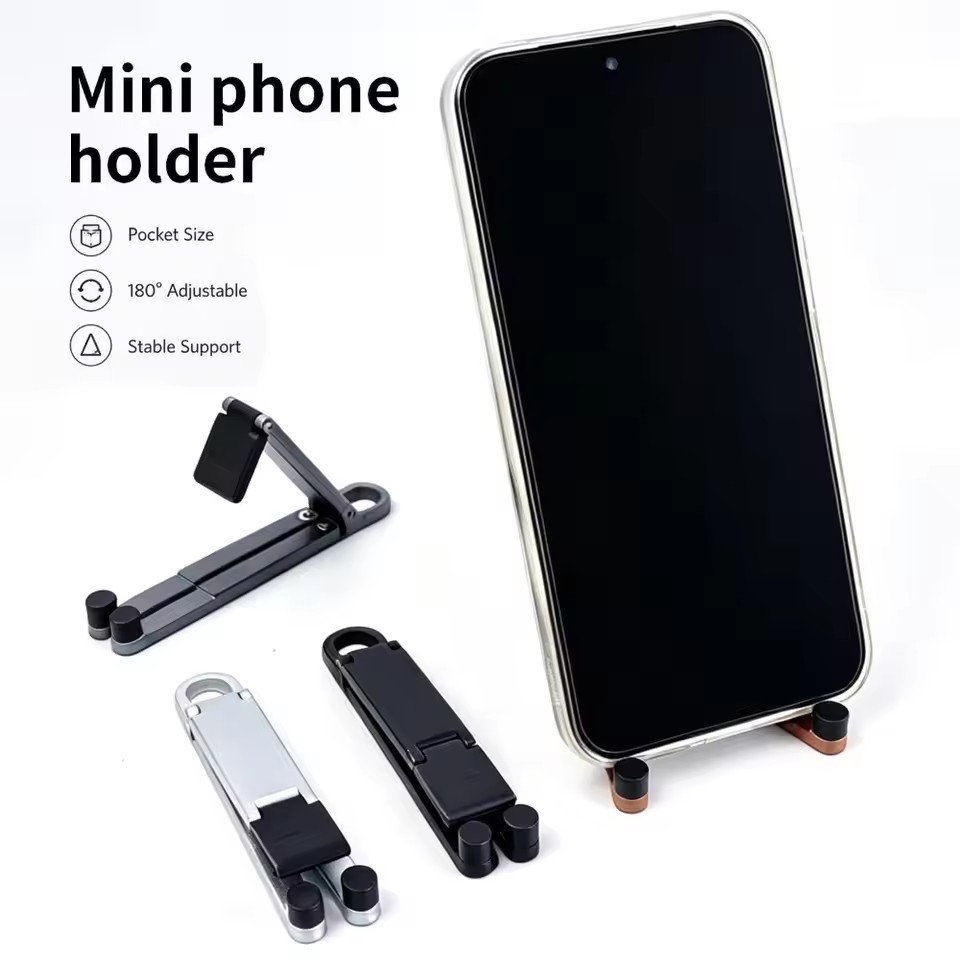 Penyangga Ponsel Lipat Mini de - Phone Accessories Stand ulasan dan harga