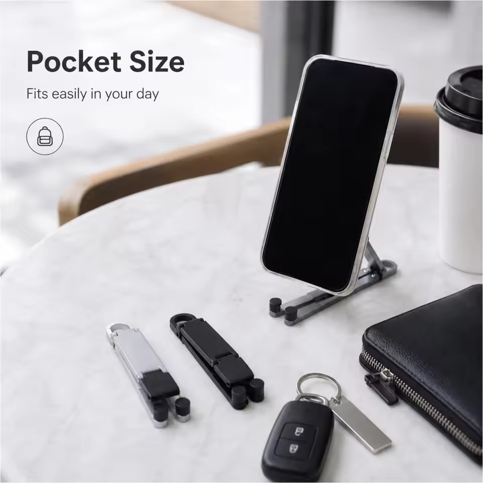 Penyangga Ponsel Lipat Mini de - Phone Accessories Stand ulasan dan harga