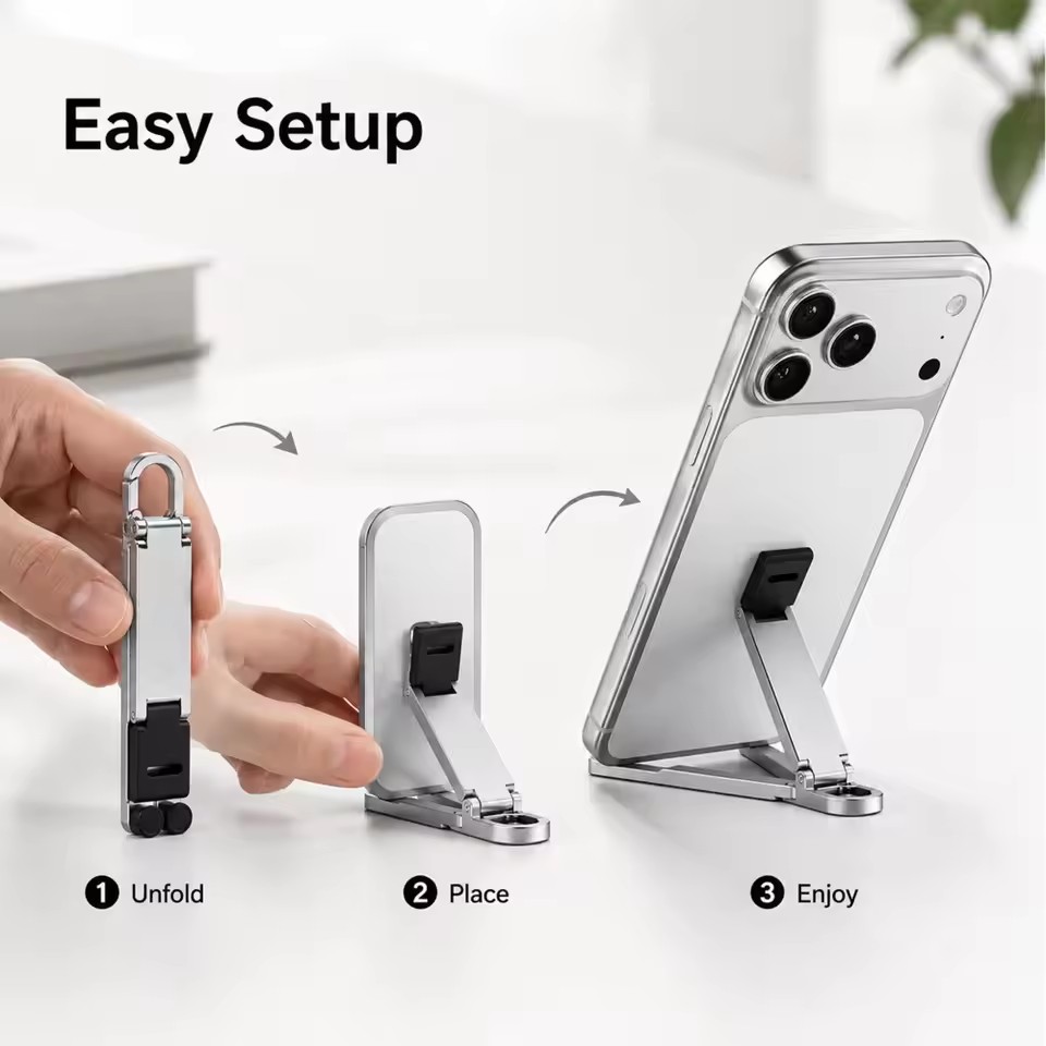 Penyangga Ponsel Lipat Mini de - Phone Accessories Stand ulasan dan harga