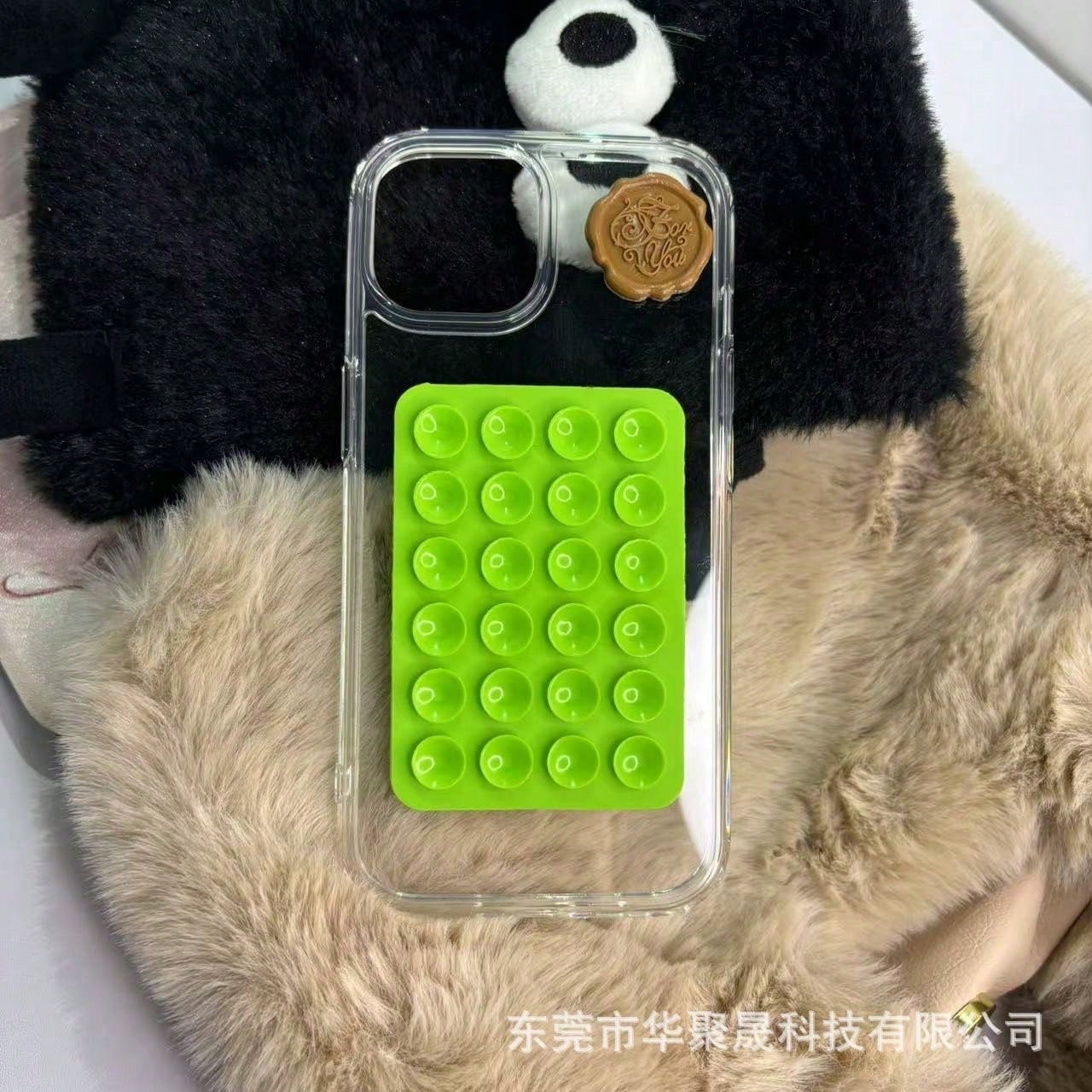 Penyangga Ponsel Silikon Putih - Phone Accessories For Content Creators ulasan dan harga