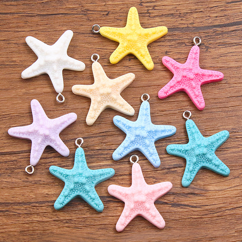10 Buah Liontin Resin Bintang  - Phone Accessories Jewelry ulasan dan harga