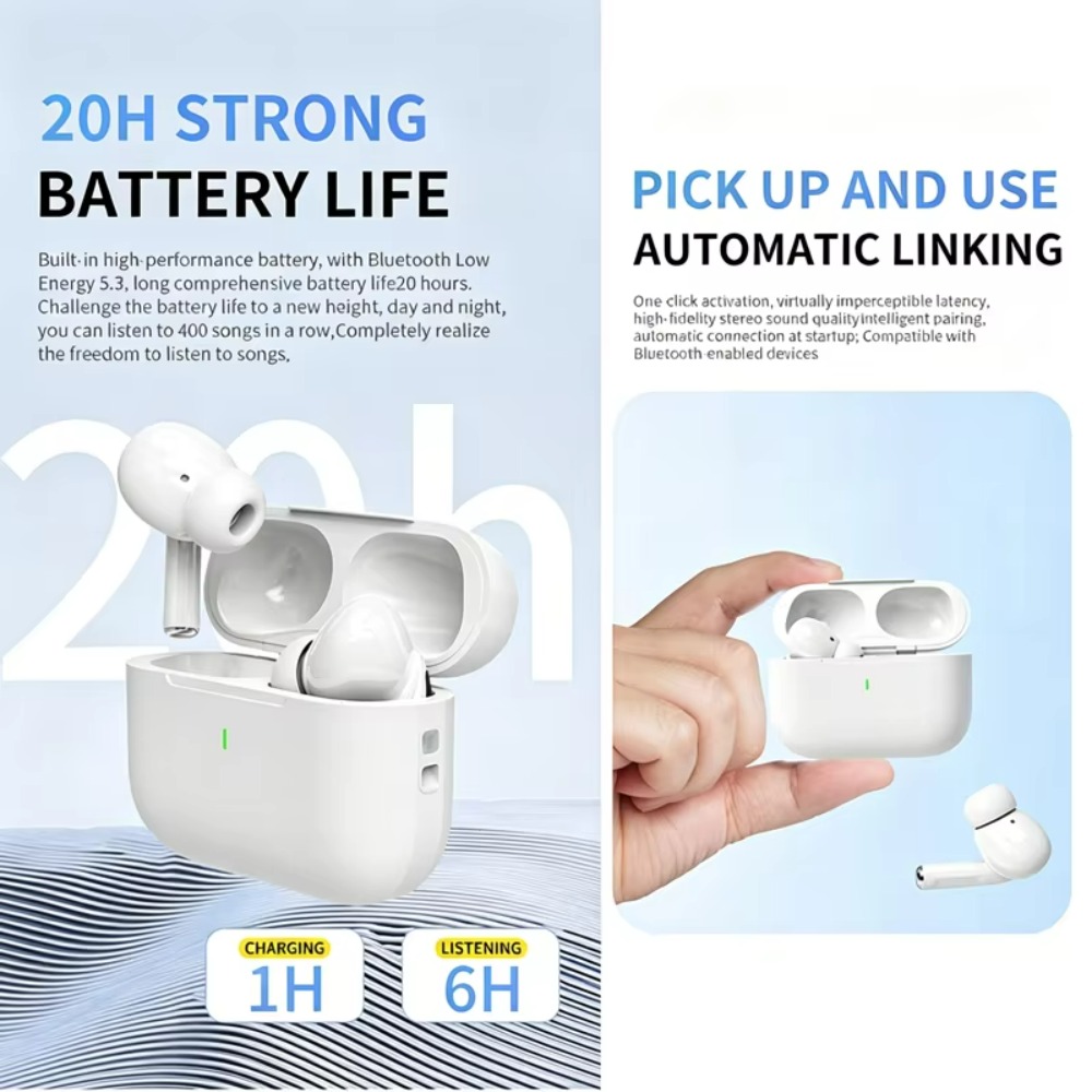 2028 Headset Bluetooth A7 Pro  - Wireless Earbuds Case ulasan dan harga