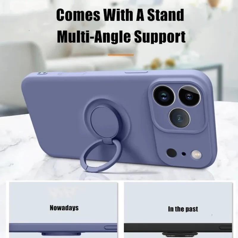 Casing Ponsel Magnetik dengan  - Phone Accessories Ring ulasan dan harga