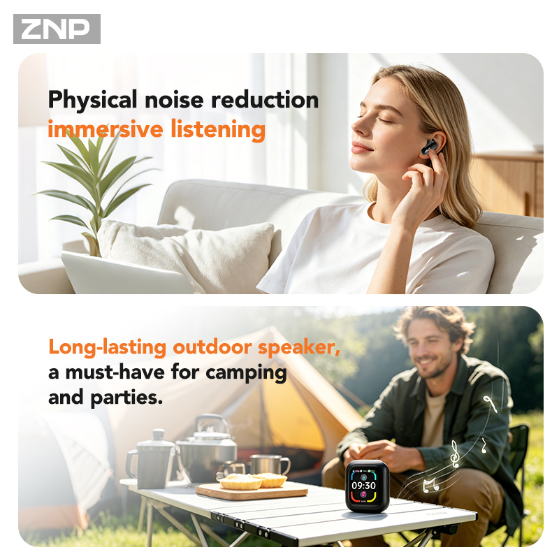 ZNP N04, Earbud Nirkabel TWS d - Wireless Earbuds Case ulasan dan harga