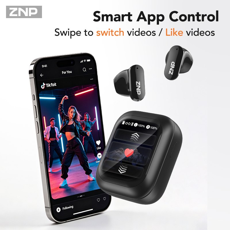 ZNP N04, Earbud Nirkabel TWS d - Wireless Earbuds Case ulasan dan harga