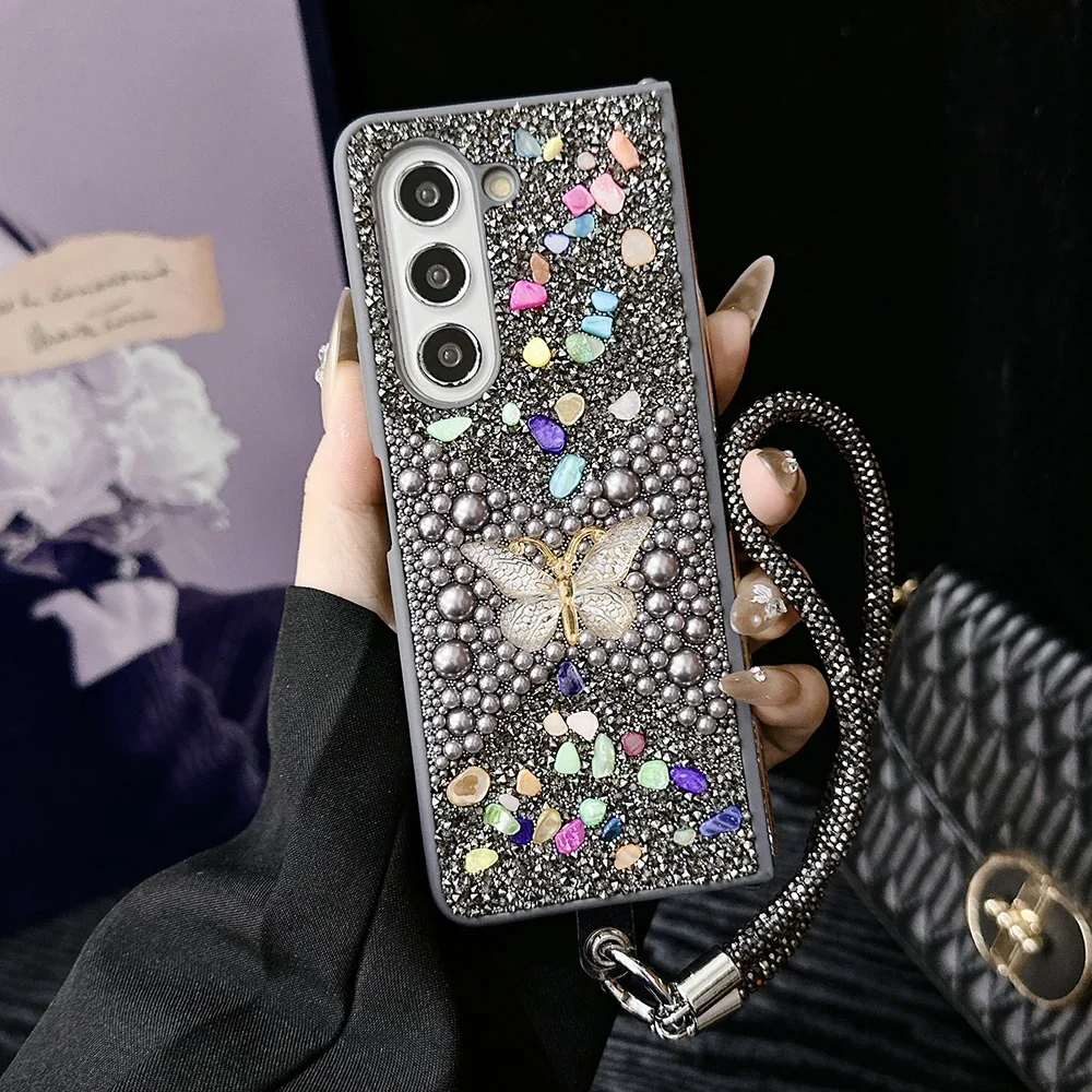 Casing Ponsel PC Keras Kupu-ku - Phone Accessories Beads ulasan dan harga