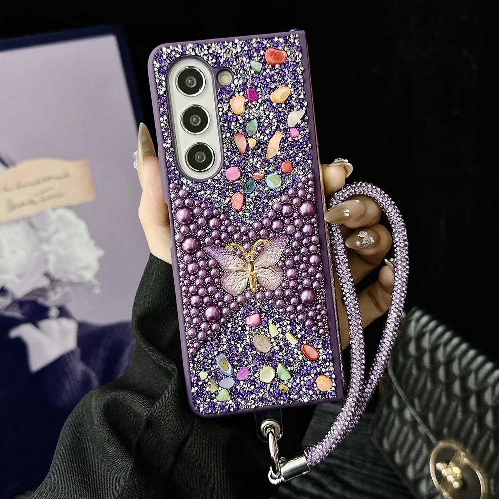 Casing Ponsel PC Keras Kupu-ku - Phone Accessories Beads ulasan dan harga