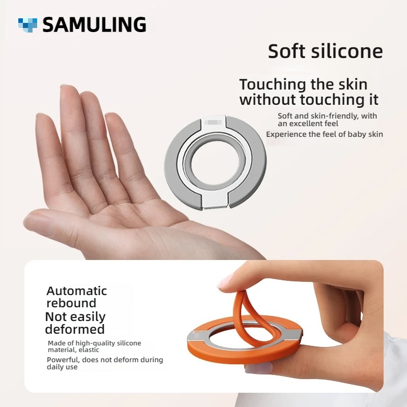 Cincin Jari Silikon Magnetik D - Phone Accessories Stand ulasan dan harga