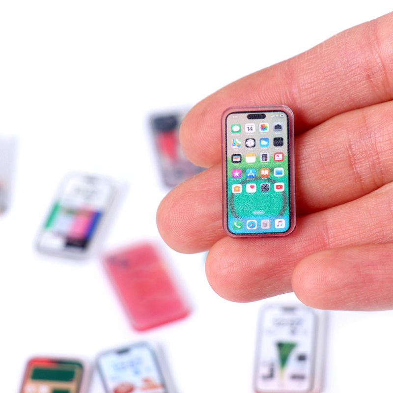 【M】5Pcs Mainan Ponsel Miniatur - Phone Accessories For Kids ulasan dan harga