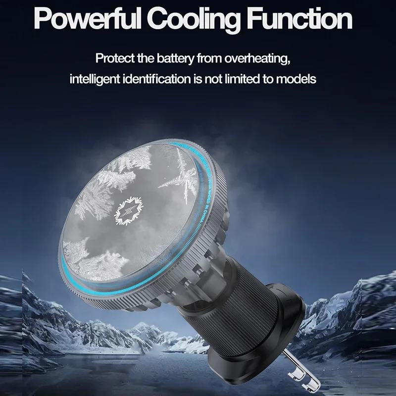 Pengisi Daya Nirkabel Magnetik - Phone Cooling Fan ulasan dan harga