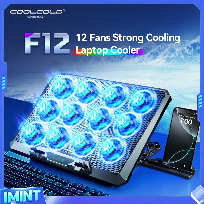 COOLCOLD Alas Pendingin Laptop - Phone Cooling Fan ulasan dan harga