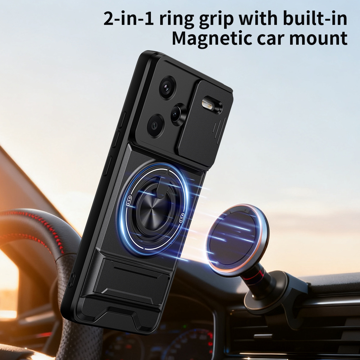 Casing Ponsel Lensa Geser untu - Phone Accessories Ring ulasan dan harga