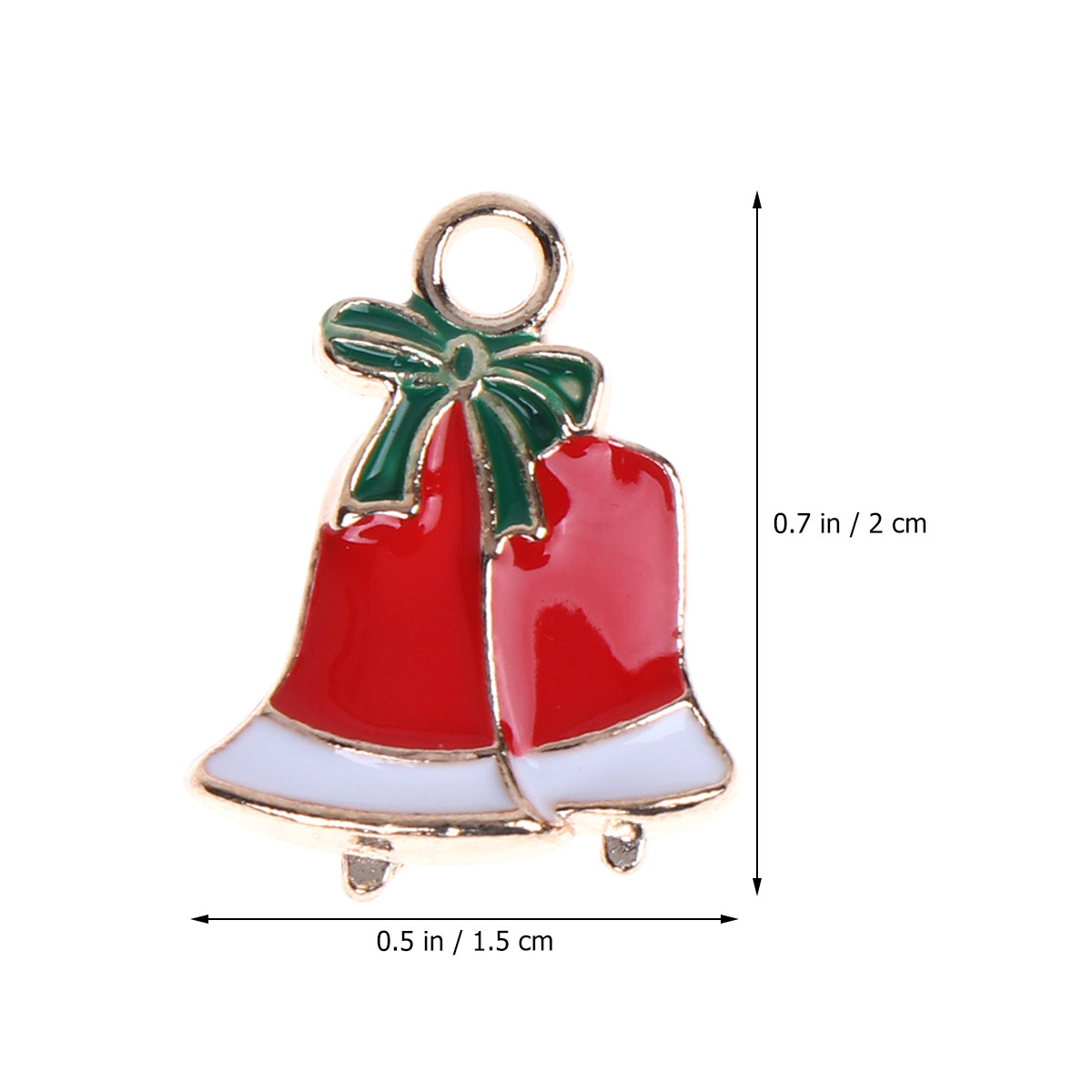 20 buah hiasan lonceng berbent - Phone Accessories Jewelry ulasan dan harga